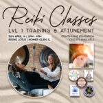 Reiki 1 Attunement & Energy Therapy Training – CE available